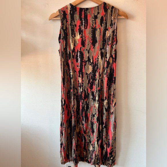 Sears Vintage Multicolour Dress Button Up M GUC - Picture 4 of 15